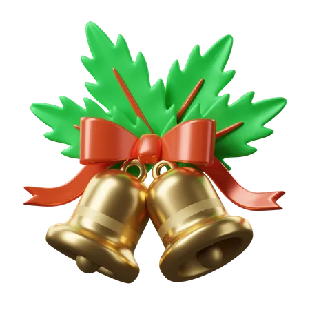 Christmas Bells  3D Icon