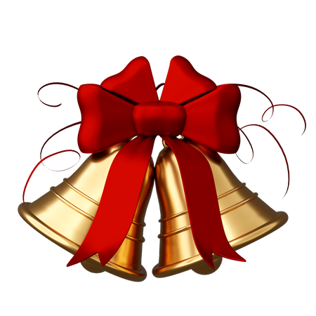 Christmas Bells  3D Icon