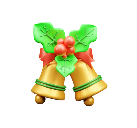 Christmas Bells  3D Icon