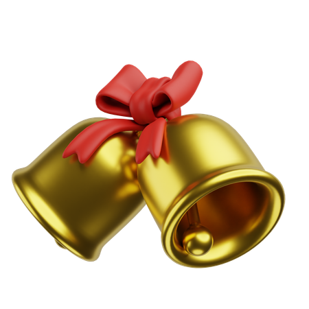 Christmas Bells  3D Icon