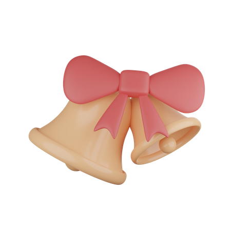 Christmas bells  3D Icon