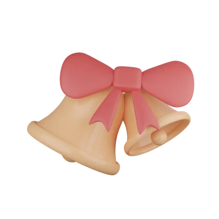 Christmas bells  3D Icon