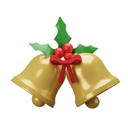 Christmas Bells  3D Icon