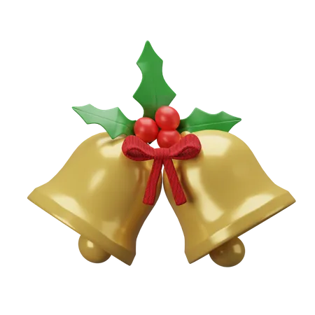 Christmas Bells  3D Icon