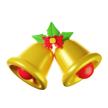 Christmas Bells  3D Icon