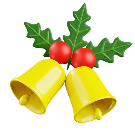 Christmas Bells  3D Icon