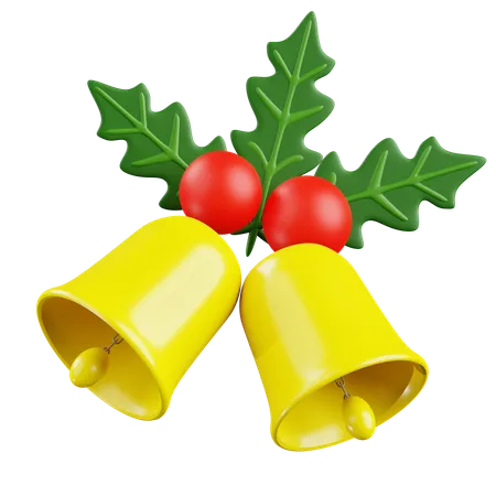 Christmas Bells  3D Icon