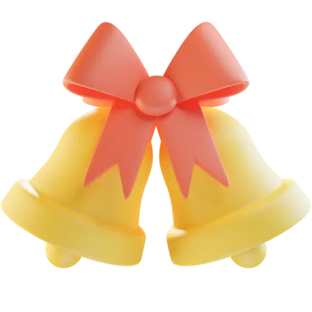 Christmas Bells  3D Icon