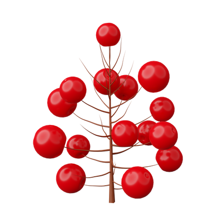 Christmas Berry  3D Icon