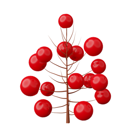 Christmas Berry 3D Icon