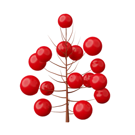 Christmas Berry 3D Icon