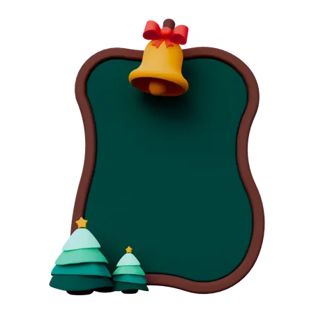 Christmas Board  3D Icon