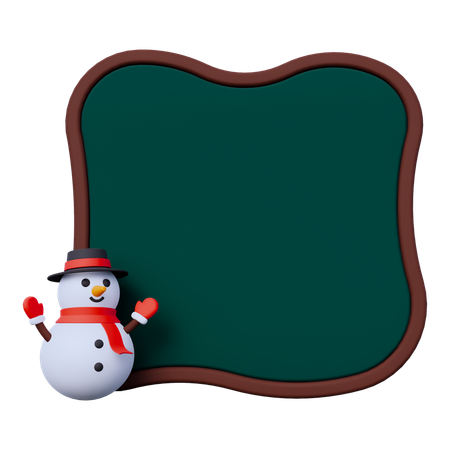 Christmas Board  3D Icon