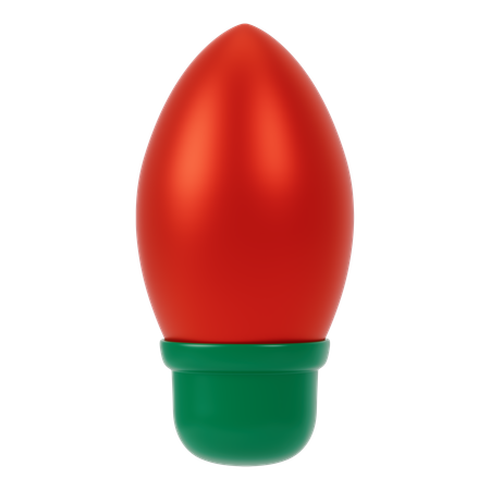 Christmas Bulb  3D Icon