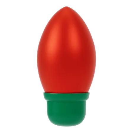 Christmas Bulb  3D Icon