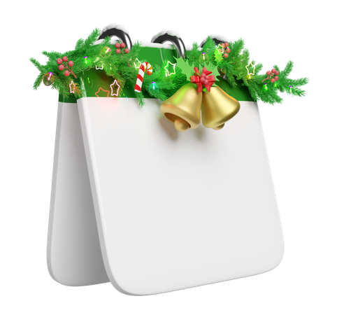 Christmas Calendar  3D Icon