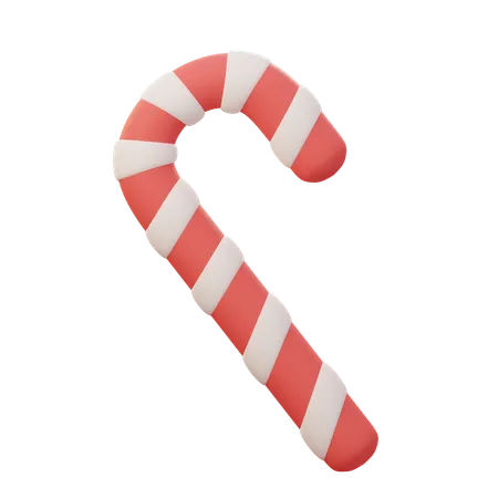 3 D Christmas Wand Christmas Decoration Element 3D Icon