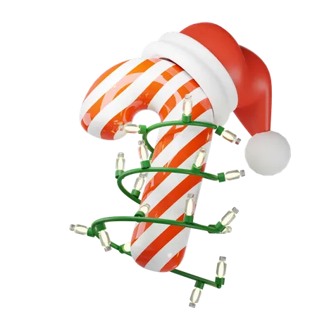 Christmas Candy  3D Icon