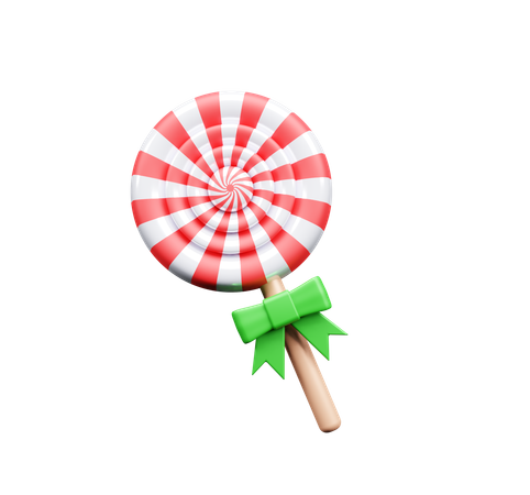 Christmas Candy  3D Icon