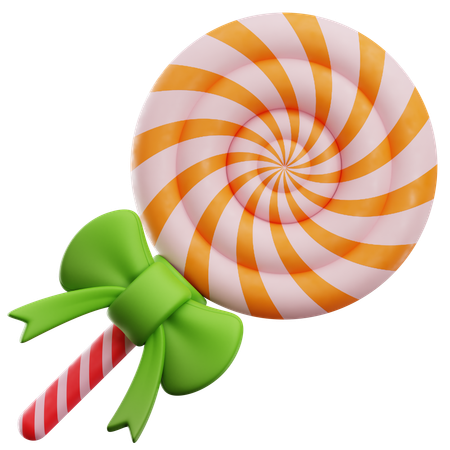 Christmas Candy  3D Icon