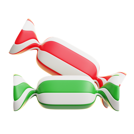 Christmas Candy  3D Icon