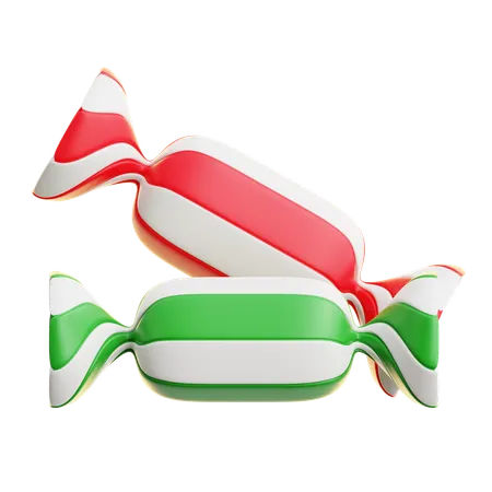 Christmas Candy  3D Icon