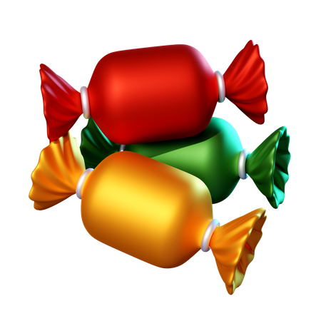 Christmas Candy  3D Icon