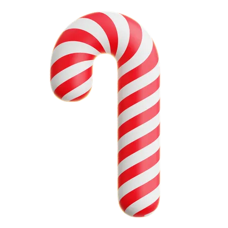 Christmas Candy Cane  3D Icon