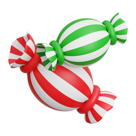 Christmas Candys  3D Icon