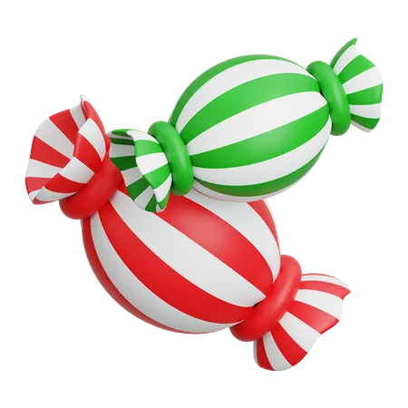 Christmas Candys  3D Icon