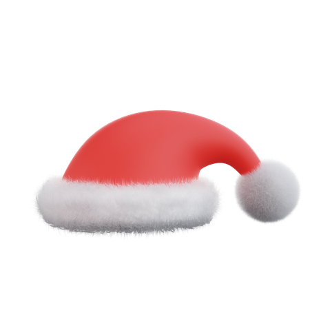 Christmas Cap  3D Icon