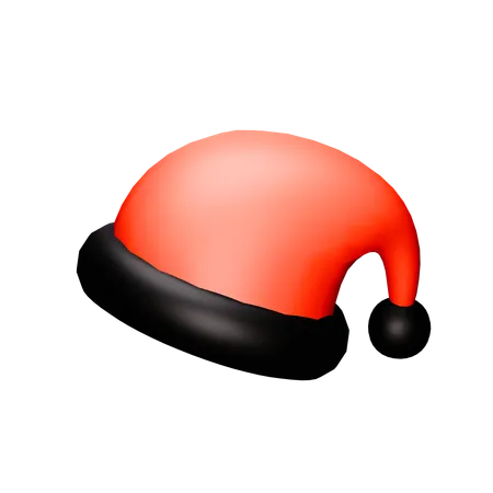 Christmas Cap  3D Icon