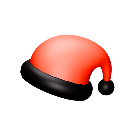 Christmas Cap  3D Icon