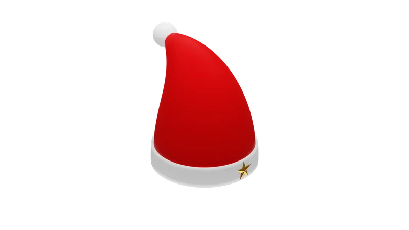 Christmas cap  3D Icon