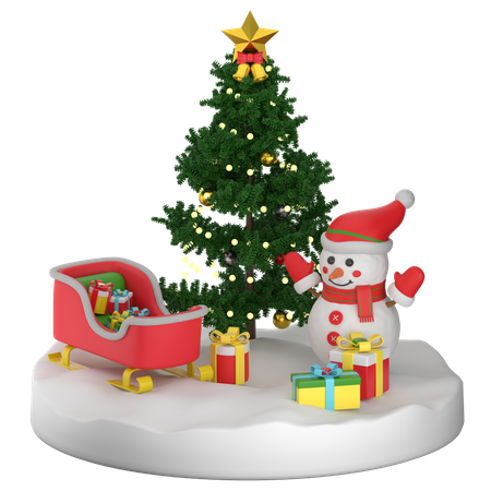 Christmas Celebration  3D Icon