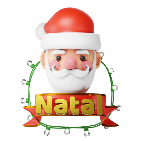 Christmas Charcater  3D Icon