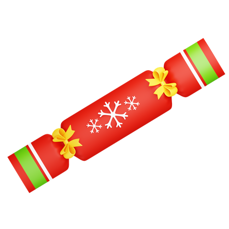 Christmas Cracker 3D Icon