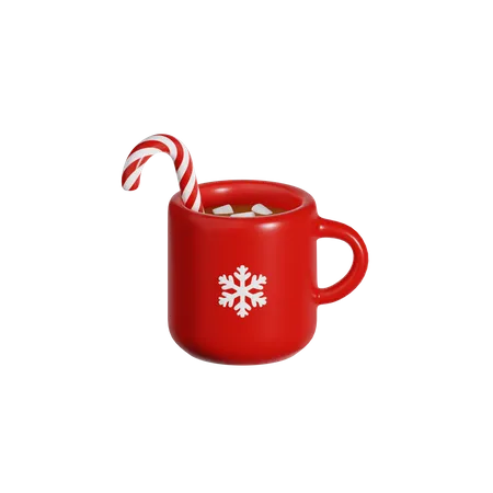 Christmas Cup  3D Icon