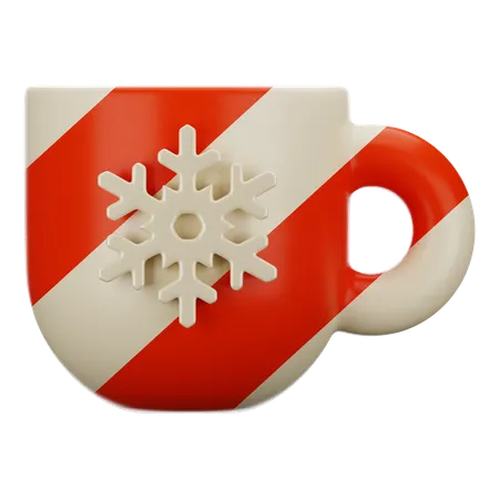 Christmas Cup  3D Icon