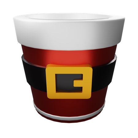 Christmas Cup 3D Illustration