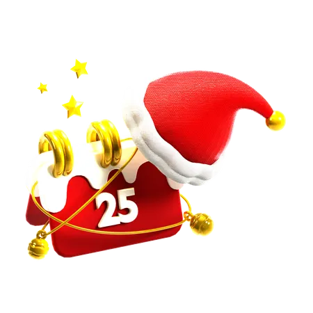 Christmas Day  3D Icon