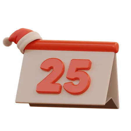 Christmas Day 3D Icon