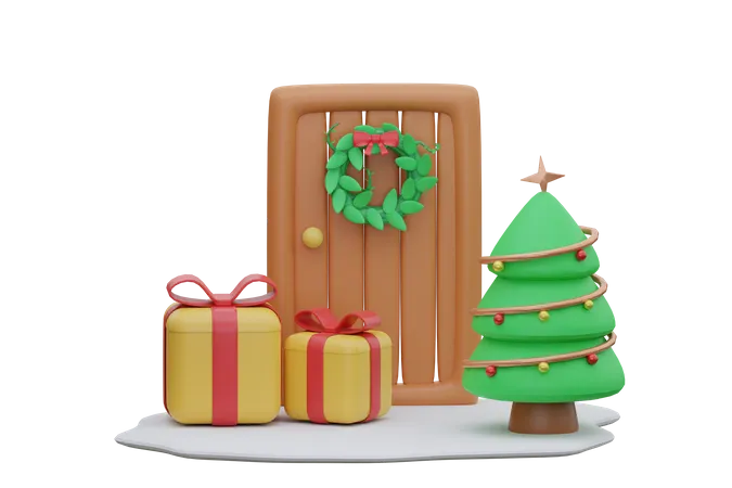 Christmas Decoration 3D Icon