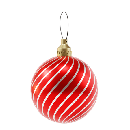 Christmas Decoration Ball  3D Icon