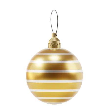 Christmas Decoration Ball  3D Icon