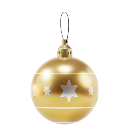 Christmas Decoration Ball  3D Icon