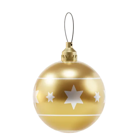 Christmas Decoration Ball  3D Icon