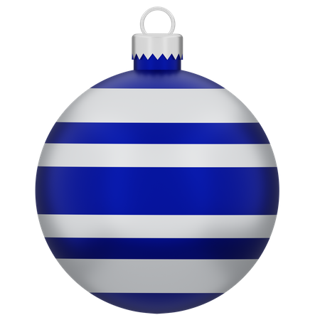 Christmas Decoration Ball 3D Icon