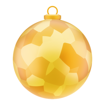 Christmas Decoration Ball 3D Icon