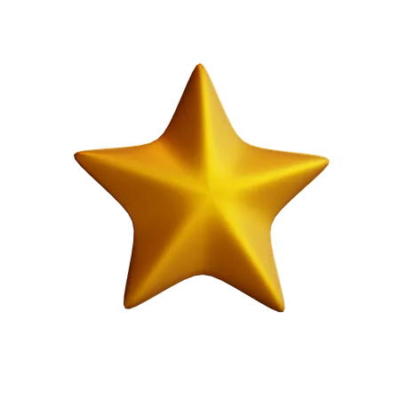 Christmas Decoration Star  3D Illustration